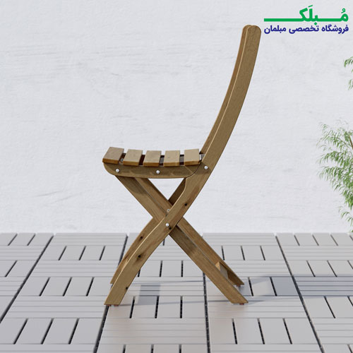 شیوه نگه داری صندلی چوبی تاشو فضای باز ایکیا مدل ASKHOLMEN